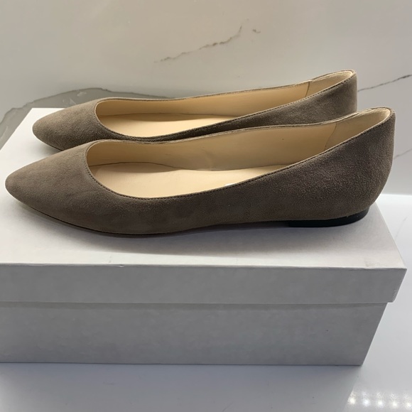 Jimmy Choo shoes flats size 38.5 beige - Picture 4 of 9